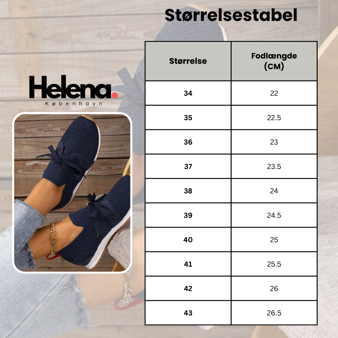 Aurelia - Lätta Stickade Slip-On-Sneakers För Damer