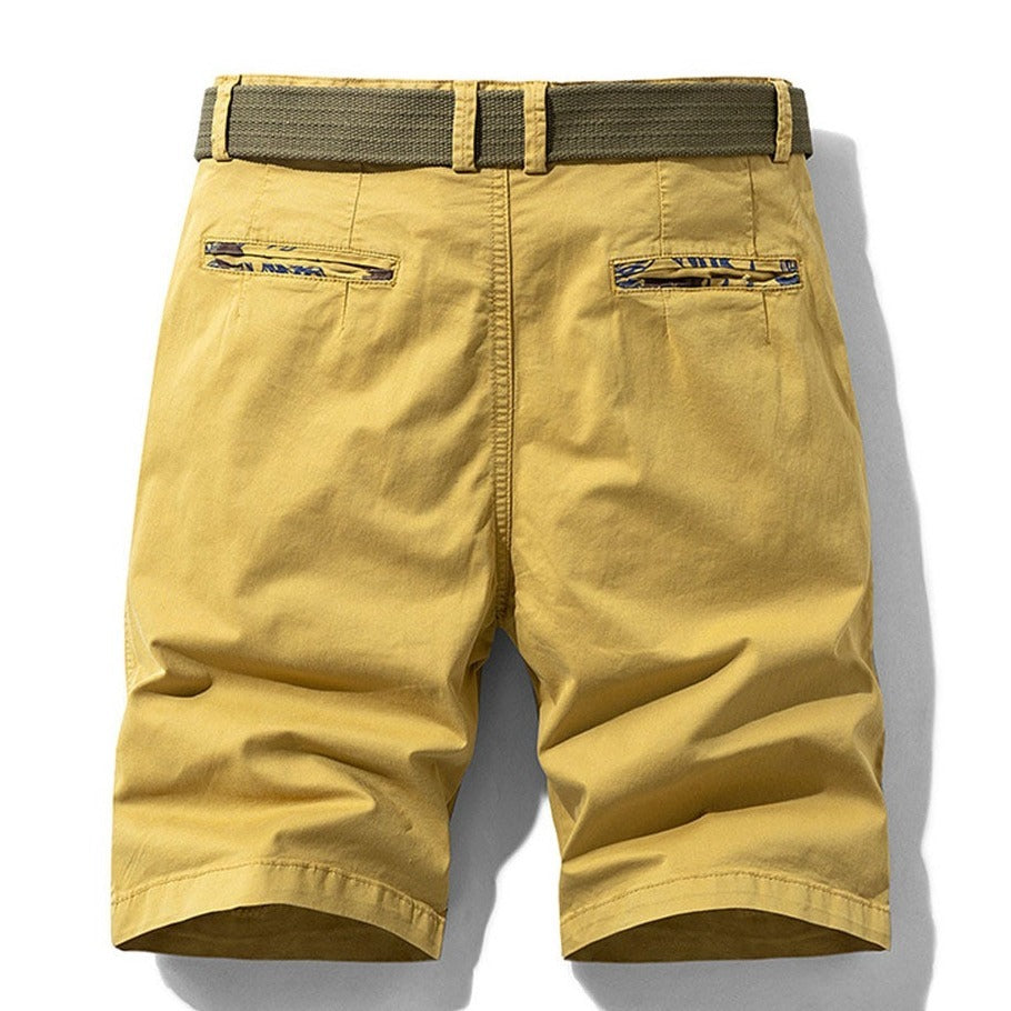 RUSSEL-ETROU UTILITY BOMULLSSHORTS