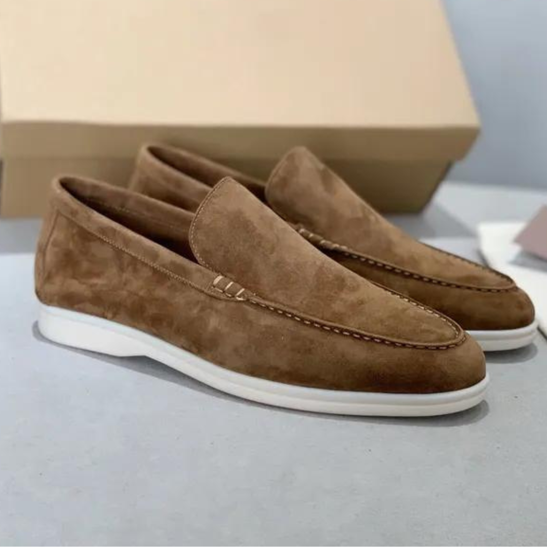 Massimo | Loafers i mocka