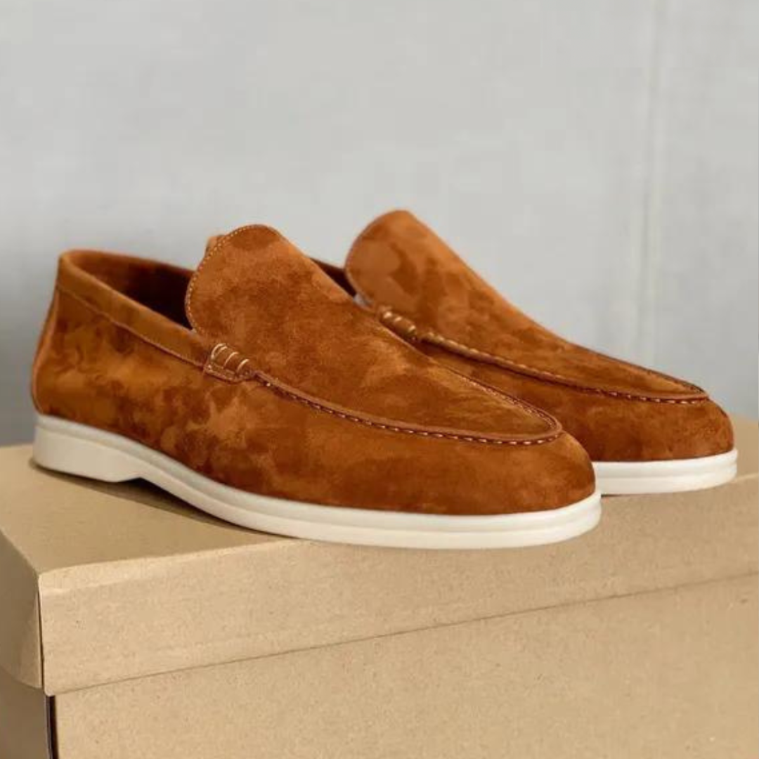 Massimo | Loafers i mocka