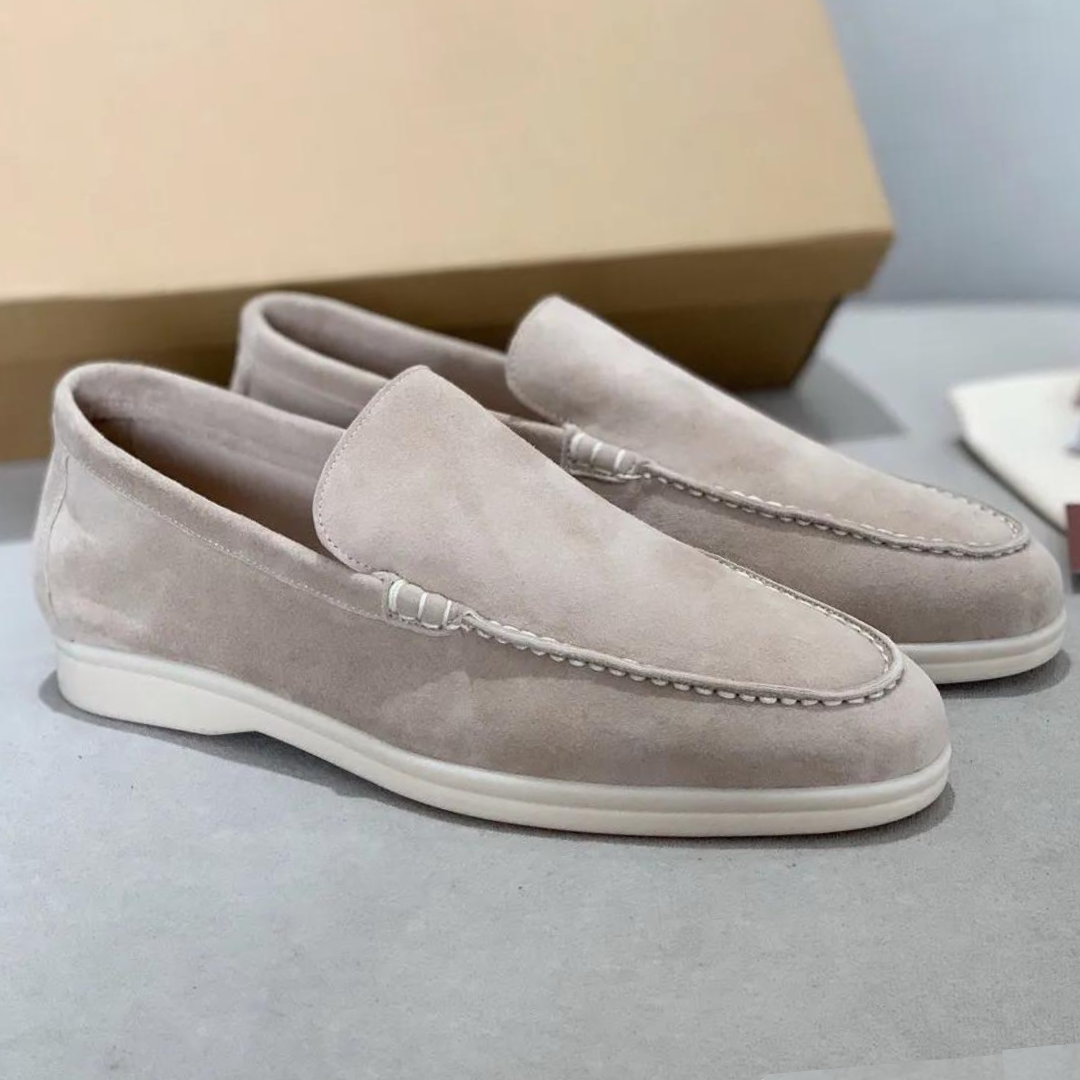 Massimo | Loafers i mocka