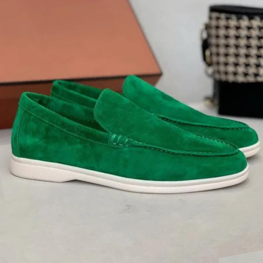 Massimo | Loafers i mocka