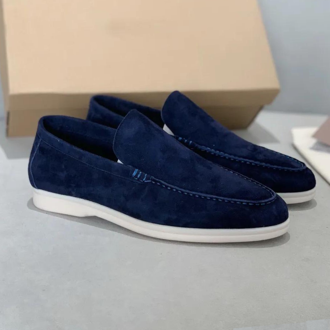 Massimo | Loafers i mocka