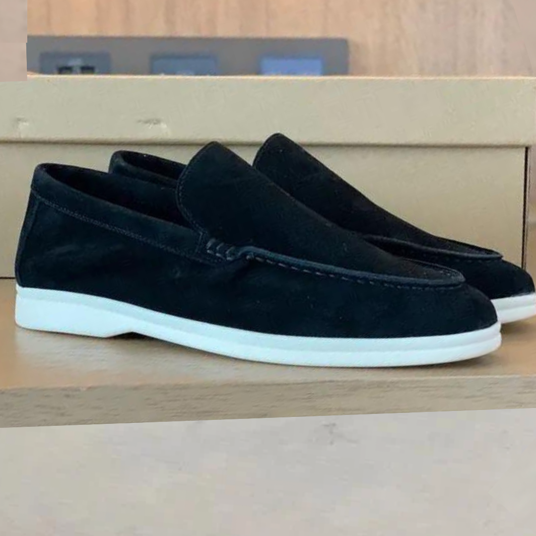 Massimo | Loafers i mocka