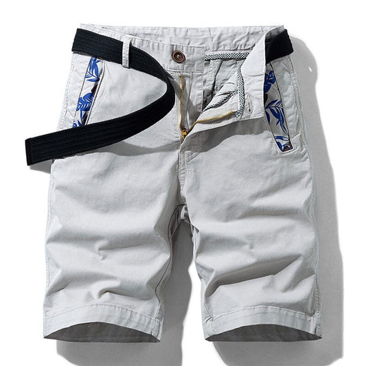 RUSSEL-ETROU UTILITY BOMULLSSHORTS