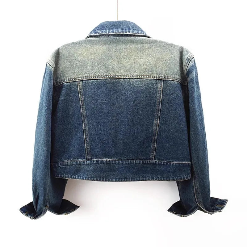 VALKYRIÉ VINTAGE DENIMJACKA AV LILIAN-THOURAM™