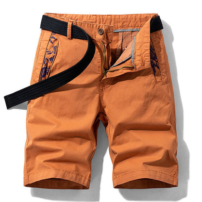 RUSSEL-ETROU UTILITY BOMULLSSHORTS