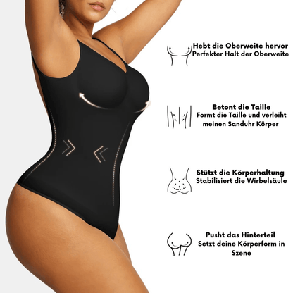 FitShape - Tanga Bodysuit Sculpting Shapewear