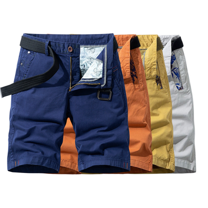 RUSSEL-ETROU UTILITY BOMULLSSHORTS